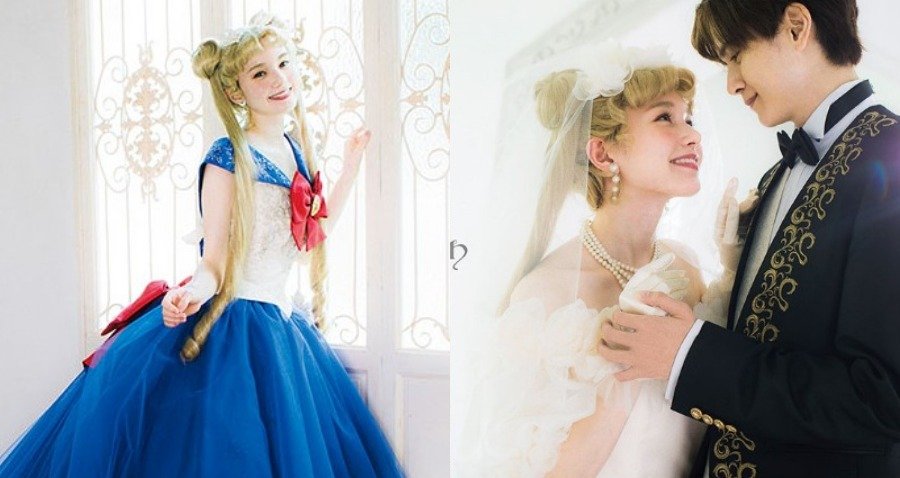 Japón lanzará vestidos de novia inspirados en el anime Sailor Moon | Lengua Japonesa Yakurefu
